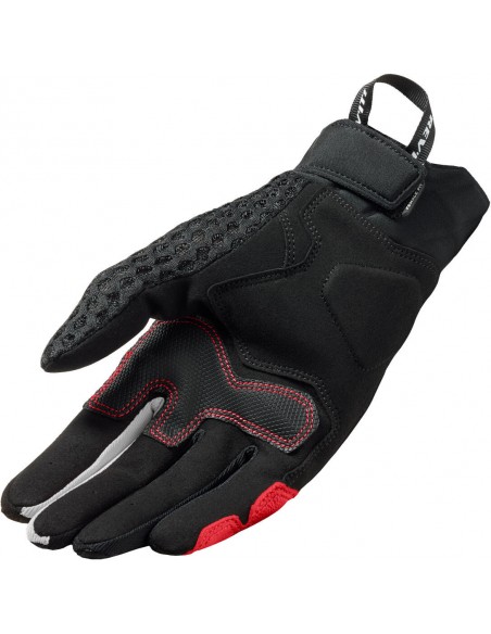 Guantes Revit Veloz Ladies | Negro y rojo