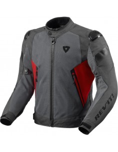 Chaqueta Revit Control Air H2O | Gris y rojo