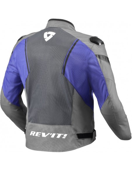 Chaqueta Revit Control Air H2O | Gris y azul