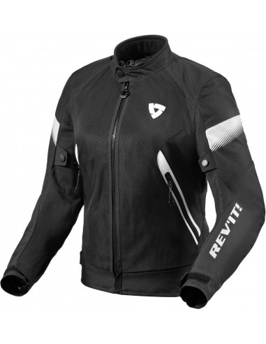 Chaqueta Revit Control Air H2O Ladies | Negro y blanco