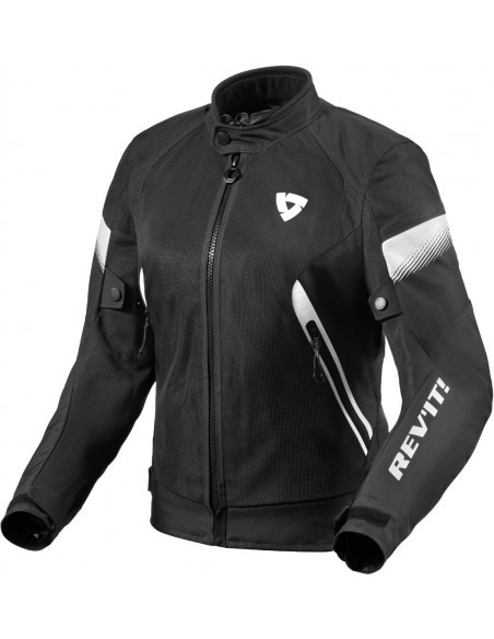 Chaqueta Revit Control Air H2O Ladies | Negro y blanco