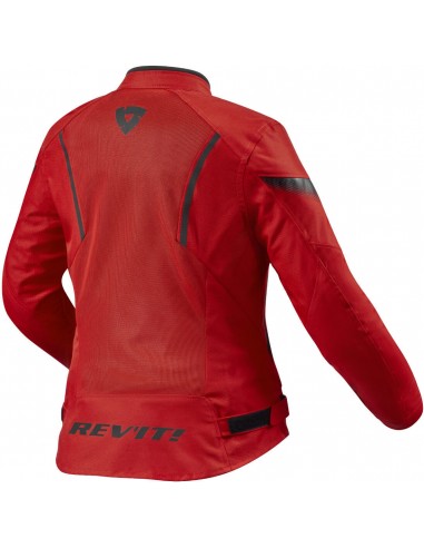 Chaqueta Revit Control Air H2O Ladies | Rojo y negro