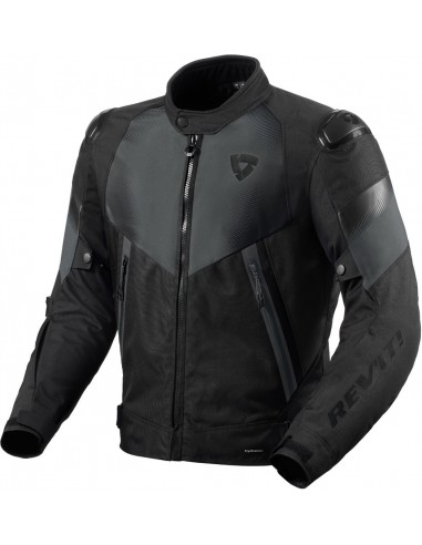 Chaqueta Revit Control H2O | Negro y antracita