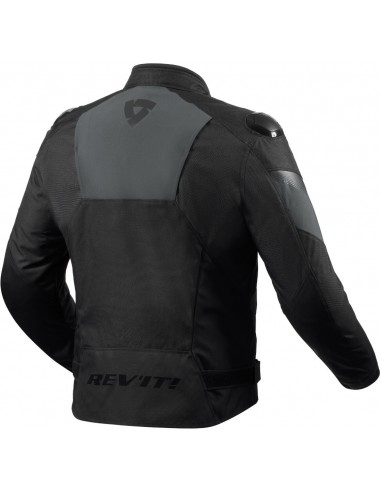 Chaqueta Revit Control H2O | Negro y antracita