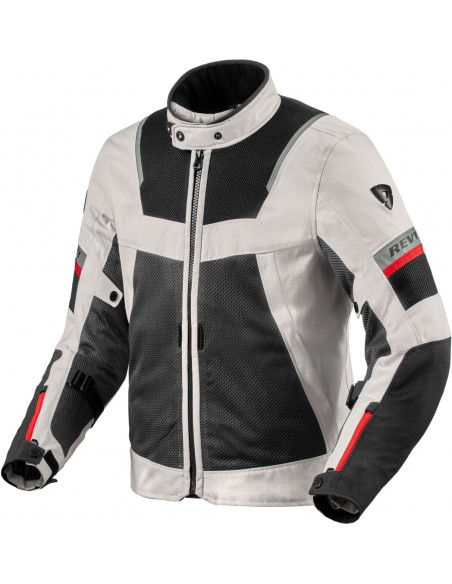 Chaqueta Revit Tornado 4 H2O | Plata y negro
