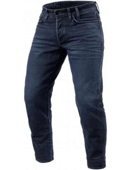 Pantalones Vaqueros Revit Ortes TF | Azul oscuro y negro gastado
