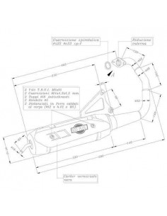 Escapamento Leovince Sitoplus para Yamaha Bw's 50 - Bw's...