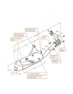 Escape Leovince Sitoplus Piaggio Liberty 50 2