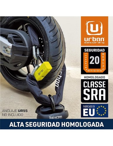 Cadena y Candado Antirrobo Urban Duo UR75