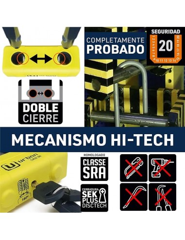 Cadena y Candado Antirrobo Urban Duo UR75