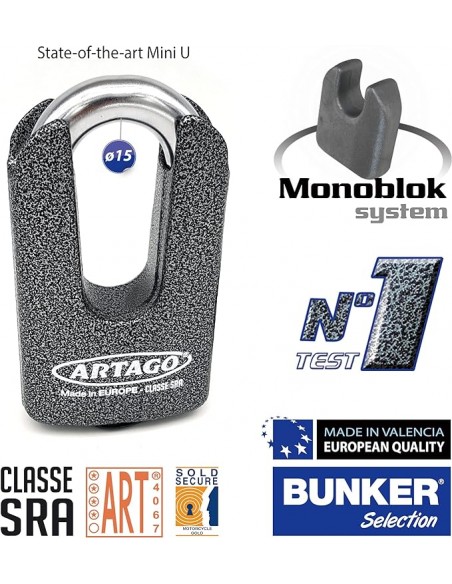 Candado Antirrobo Artago 69T/B