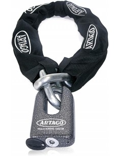 Cadena y Candado Antirrobo Artago Bunker Selection 69T