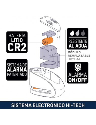 Disco Antirrobo Urban UR910S
