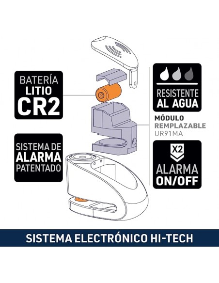 Disco Antirrobo Urban UR910S