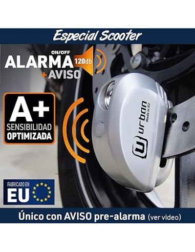 Disco Antirrobo Urban Waterproof UR22