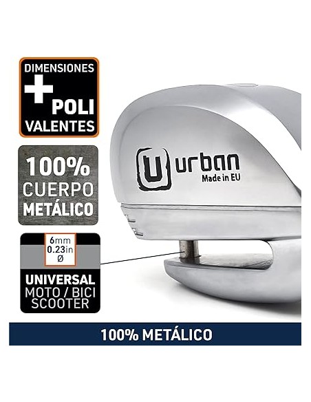 Disco Antirrobo Urban Waterproof UR22