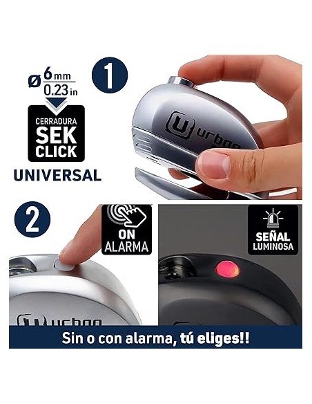 Disco Antirrobo Urban Waterproof UR22