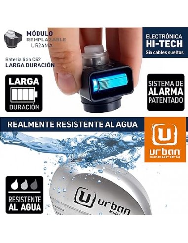 Disco Antirrobo Urban Waterproof UR22
