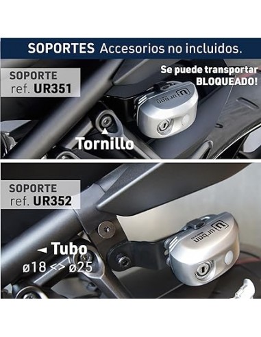 Disco Antirrobo Urban Waterproof UR22