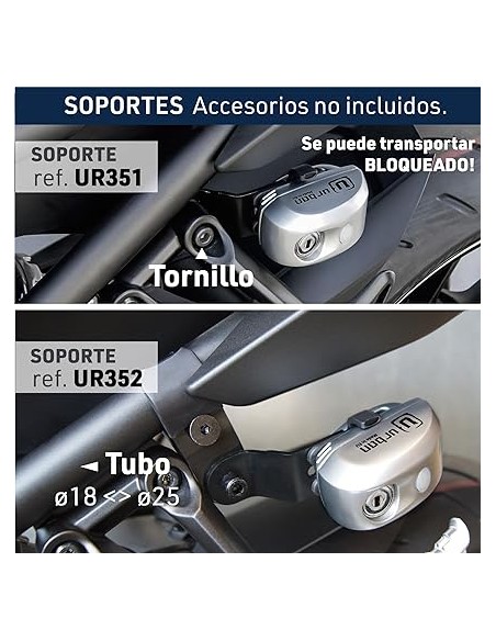 Disco Antirrobo Urban Waterproof UR22