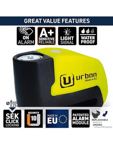 Disco Antirrobo Urban UR6