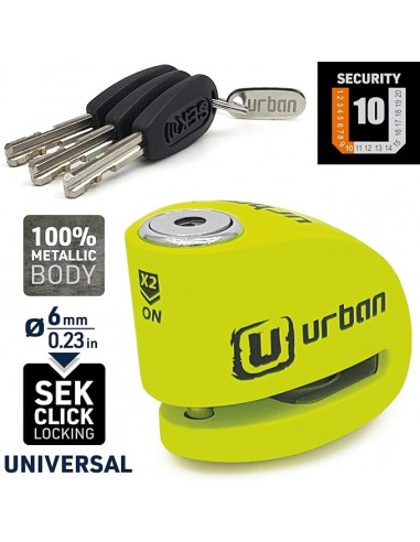 Disco Antirrobo Urban UR906X