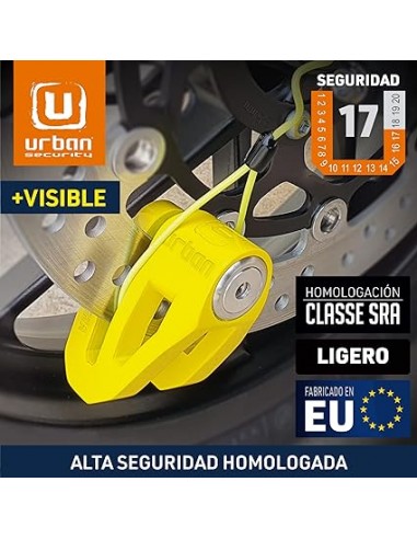 Disco Antirrobo Urban Amarillo UR210