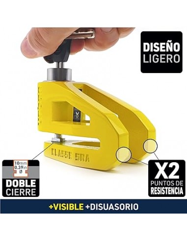 Disco Antirrobo Urban Amarillo UR210
