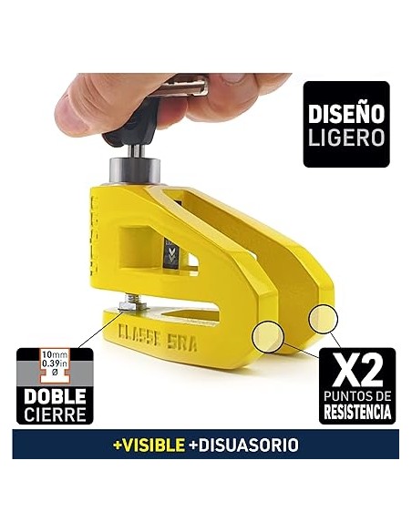 Disco Antirrobo Urban Amarillo UR210