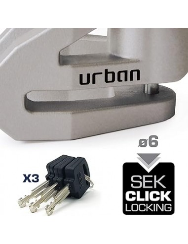 Disco Antirrobo Urban Titanio UR206