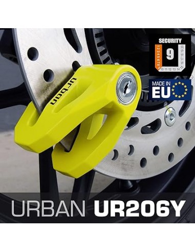 Disco Antirrobo Urban Amarillo UR206