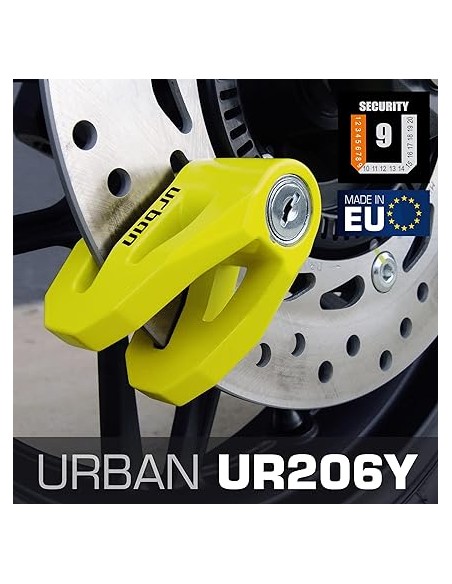 Disco Antirrobo Urban Amarillo UR206