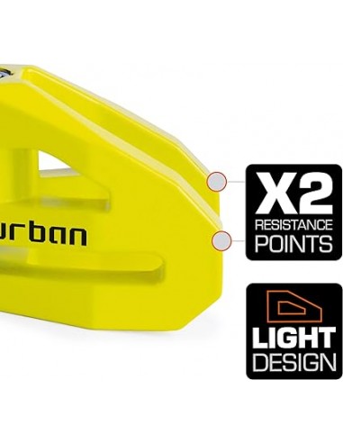 Disco Antirrobo Urban Amarillo UR206