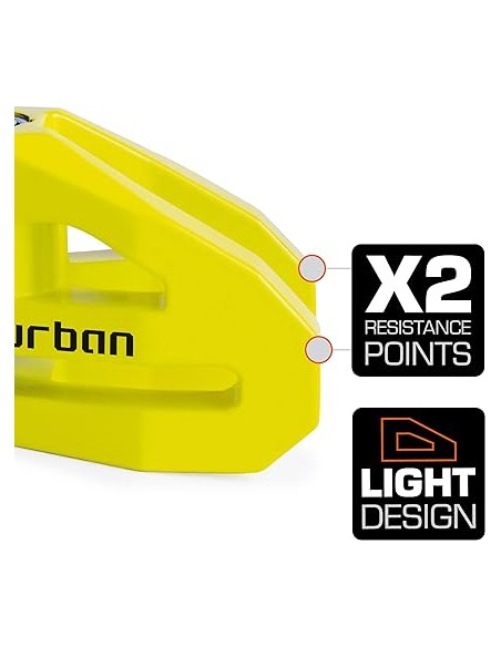 Disco Antirrobo Urban Amarillo UR206