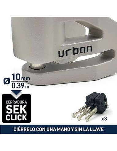 Disco Antirrobo Urban Titanio UR208