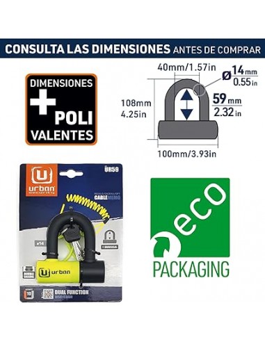 Candado Antirrobo Urban UR59