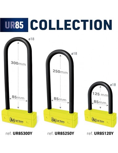 Candado Antirrobo Urban UR85