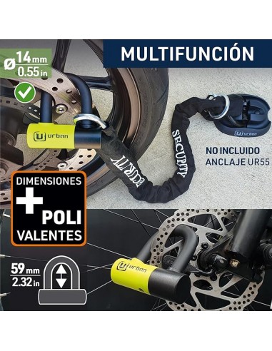 Cadena y Candado Antirrobo Urban UR59120