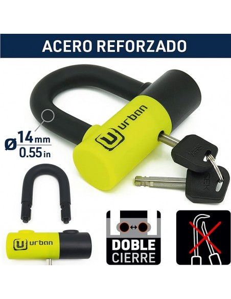Cadena y Candado Antirrobo Urban UR59120