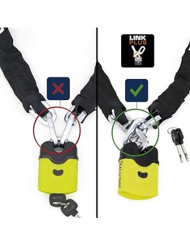 Cadena y Candado Antirrobo Urban U4K