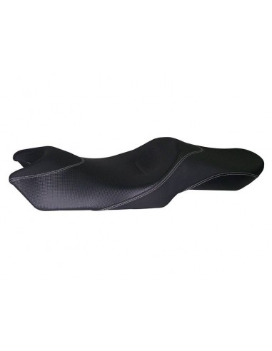 Asiento Shad Yamaha Facer 600 (2004-10) Negro, costuras en gris