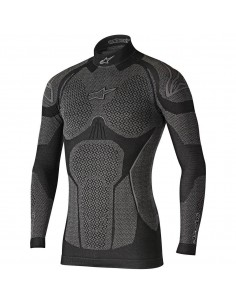 Camisa térmica Inverno Alpinestars Ride Tech - Preto e cinza