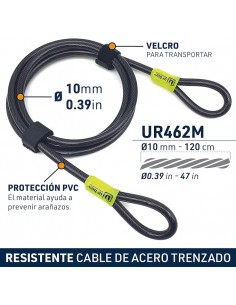 Cable Antirrobo Urban Acero Flex UR46 2