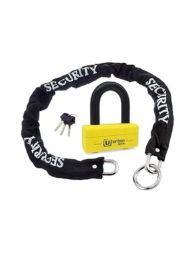 Cadena y Candado Antirrobo Urban UR75+10.120L