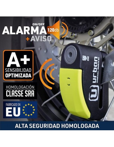 Disco Antirrobo Urban con Alarma 999