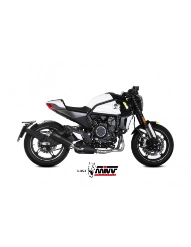 Escape Mivv HR-1 Acero Negro CF.003.LH1BA