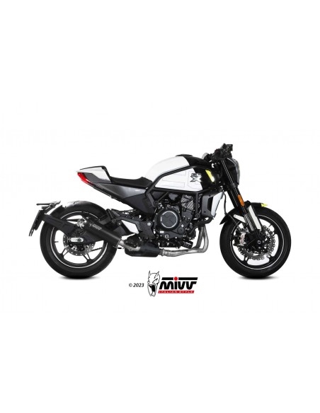 Escape Mivv HR-1 Acero Negro CF.003.LH1BA
