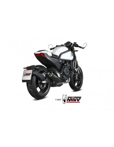 Escape Mivv HR-1 Acero Negro CF.003.LH1BA