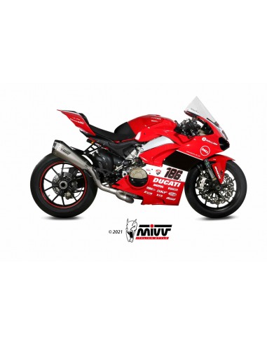 Escape Mivv Delta Race Titanio Plata R.DU.0003.SDRT