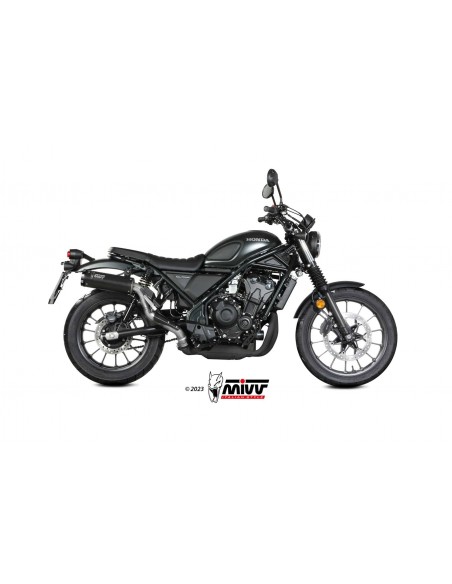 Escape Mivv HR-1 Acero Negro H.090.LH1BA